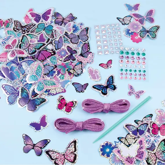 სტიკერების ნაკრები Make It Real Sticker Chic: Butterfly Bling, 4 image - TechMall.geსტიკერების ნაკრები Make It Real Sticker Chic: Butterfly Bling, 4 image - TechMall.ge ,სტიკერების ნაკრები Make It Real Sticker Chic: Butterfly Bling, 4 image - TechMall.ge