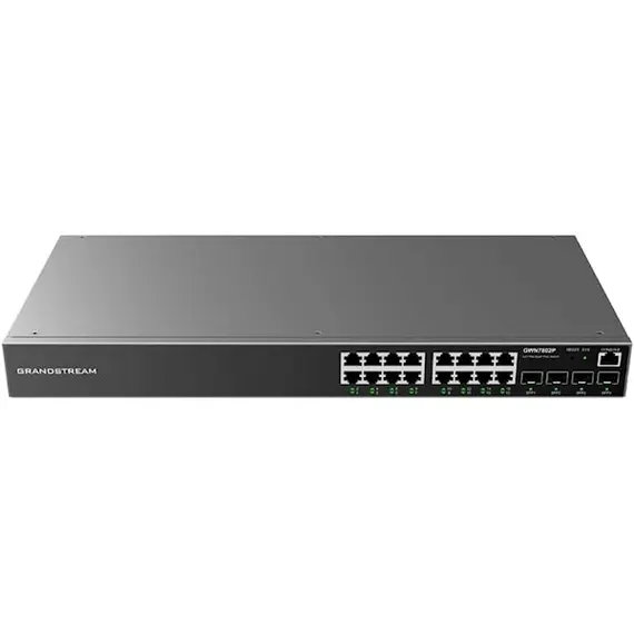 სვიჩი Grandstream GWN7802P, 16-Port Gigabit, PoE + Switch, Gray - TechMall.geსვიჩი Grandstream GWN7802P, 16-Port Gigabit, PoE + Switch, Gray - TechMall.ge ,სვიჩი Grandstream GWN7802P, 16-Port Gigabit, PoE + Switch, Gray - TechMall.ge