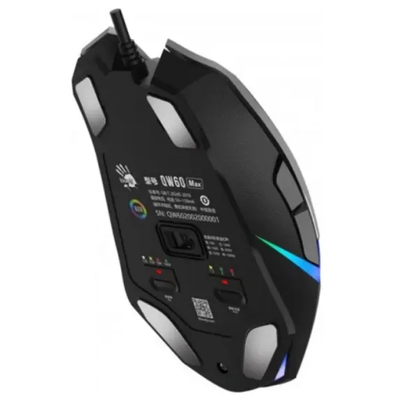 მაუსი A4tech Bloody W60 Max RGB Gaming Mouse Gun Grey, 7 image - TechMall.geმაუსი A4tech Bloody W60 Max RGB Gaming Mouse Gun Grey, 7 image - TechMall.ge ,მაუსი A4tech Bloody W60 Max RGB Gaming Mouse Gun Grey, 7 image - TechMall.ge