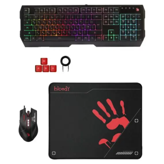კლავიატურა მაუსით A4tech Bloody B1700 Gaming Bundle Set, 3 image - TechMall.geკლავიატურა მაუსით A4tech Bloody B1700 Gaming Bundle Set, 3 image - TechMall.ge ,კლავიატურა მაუსით A4tech Bloody B1700 Gaming Bundle Set, 3 image - TechMall.ge