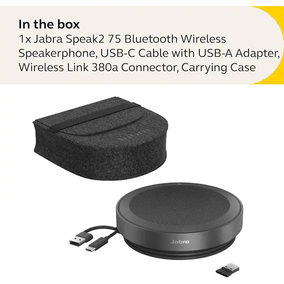 დინამიკი Jabra Speak2 75, MS Teams, Link 380a, 3 image - TechMall.geდინამიკი Jabra Speak2 75, MS Teams, Link 380a, 3 image - TechMall.ge ,დინამიკი Jabra Speak2 75, MS Teams, Link 380a, 3 image - TechMall.ge