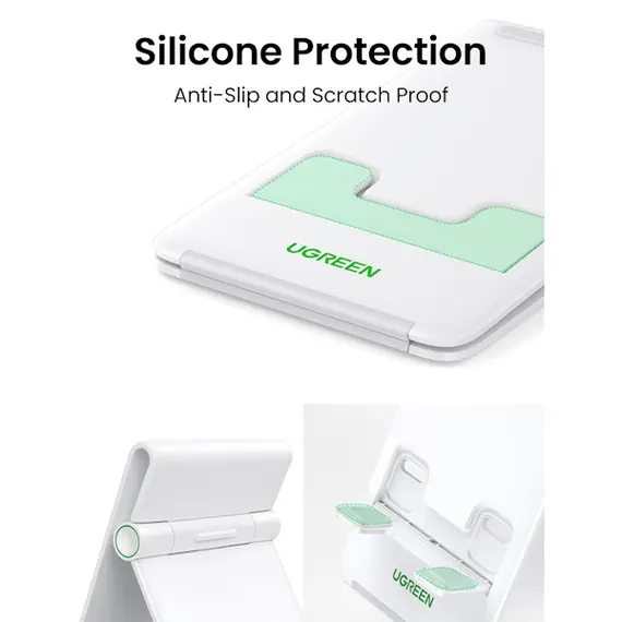 პლანშეტის დამჭერი UGREEN LP406 (30426), Desktop Tablet Stand, White, 5 image - TechMall.geპლანშეტის დამჭერი UGREEN LP406 (30426), Desktop Tablet Stand, White, 5 image - TechMall.ge ,პლანშეტის დამჭერი UGREEN LP406 (30426), Desktop Tablet Stand, White, 5 image - TechMall.ge