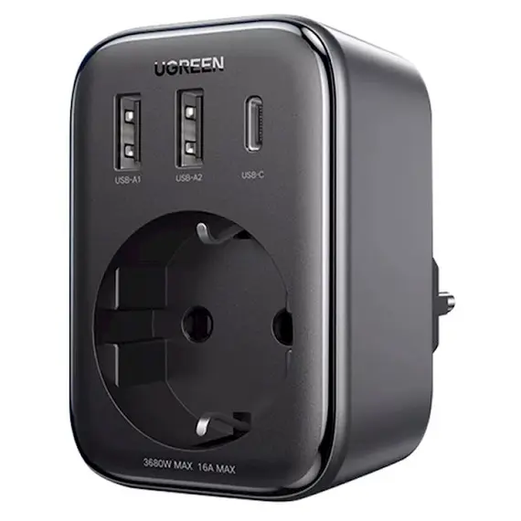 ადაპტერი UGREEN CD314 (90613), 30W, 1 Socket, USB-A, USB-C, Gray - TechMall.geადაპტერი UGREEN CD314 (90613), 30W, 1 Socket, USB-A, USB-C, Gray - TechMall.ge ,ადაპტერი UGREEN CD314 (90613), 30W, 1 Socket, USB-A, USB-C, Gray - TechMall.ge