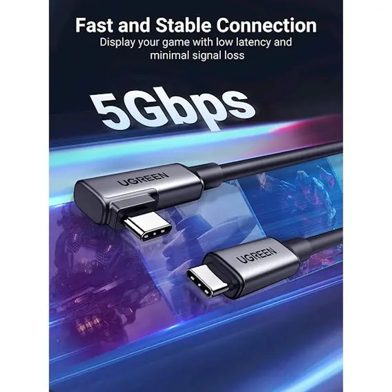 USB კაბელი UGREEN US551 (90629), Type-c to Type-c , USB-C To USB-C, 5m, Black, 5 image - TechMall.geUSB კაბელი UGREEN US551 (90629), Type-c to Type-c , USB-C To USB-C, 5m, Black, 5 image - TechMall.ge ,USB კაბელი UGREEN US551 (90629), Type-c to Type-c , USB-C To USB-C, 5m, Black, 5 image - TechMall.ge
