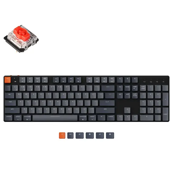 კლავიატურა Keychron K5 104 Key Optical Red Low profile White Led Hot-swap Black, 2 image - TechMall.geკლავიატურა Keychron K5 104 Key Optical Red Low profile White Led Hot-swap Black, 2 image - TechMall.ge ,კლავიატურა Keychron K5 104 Key Optical Red Low profile White Led Hot-swap Black, 2 image - TechMall.ge