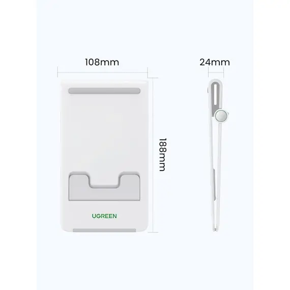 პლანშეტის დამჭერი UGREEN LP406 (30426), Desktop Tablet Stand, White, 2 image - TechMall.geპლანშეტის დამჭერი UGREEN LP406 (30426), Desktop Tablet Stand, White, 2 image - TechMall.ge ,პლანშეტის დამჭერი UGREEN LP406 (30426), Desktop Tablet Stand, White, 2 image - TechMall.ge