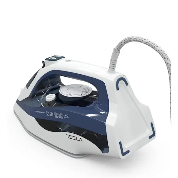 უთო Tesla IR301BL, 2600W, 400ML, Steam Iron, White/Blue, 4 image - TechMall.geუთო Tesla IR301BL, 2600W, 400ML, Steam Iron, White/Blue, 4 image - TechMall.ge ,უთო Tesla IR301BL, 2600W, 400ML, Steam Iron, White/Blue, 4 image - TechMall.ge