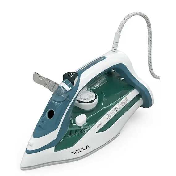 უთო Tesla IR300BL, 2400W, 350ML, Steam Iron, White/Blue, 2 image - TechMall.geუთო Tesla IR300BL, 2400W, 350ML, Steam Iron, White/Blue, 2 image - TechMall.ge ,უთო Tesla IR300BL, 2400W, 350ML, Steam Iron, White/Blue, 2 image - TechMall.ge
