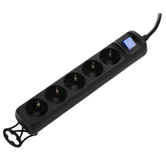 დენის გამანაწილებელი 2E 2E-U05ESM5B, 5 Socket, 5m, Black, 2 image - TechMall.geდენის გამანაწილებელი 2E 2E-U05ESM5B, 5 Socket, 5m, Black, 2 image - TechMall.ge ,დენის გამანაწილებელი 2E 2E-U05ESM5B, 5 Socket, 5m, Black, 2 image - TechMall.ge