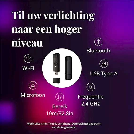 შუქის ადაპტერი Twinkly TMD01USB Music Dongle Adapter, USB, Gen II, 5 image - TechMall.geშუქის ადაპტერი Twinkly TMD01USB Music Dongle Adapter, USB, Gen II, 5 image - TechMall.ge ,შუქის ადაპტერი Twinkly TMD01USB Music Dongle Adapter, USB, Gen II, 5 image - TechMall.ge