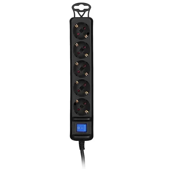 დენის გამანაწილებელი 2E 2E-U05ESM5B, 5 Socket, 5m, Black, 4 image - TechMall.geდენის გამანაწილებელი 2E 2E-U05ESM5B, 5 Socket, 5m, Black, 4 image - TechMall.ge ,დენის გამანაწილებელი 2E 2E-U05ESM5B, 5 Socket, 5m, Black, 4 image - TechMall.ge