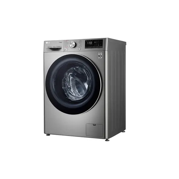 Washing machine LG F2V7GW9T.ASSPTSK- 8.5 KG, 1200 RPM, 85X47,5X60, INVERTER, ARTIFICIAL INT, STEAM, TurboWASH, Silver, 3 image - TechMall.geWashing machine LG F2V7GW9T.ASSPTSK- 8.5 KG, 1200 RPM, 85X47,5X60, INVERTER, ARTIFICIAL INT, STEAM, TurboWASH, Silver, 3 image - TechMall.ge ,Washing machine LG F2V7GW9T.ASSPTSK- 8.5 KG, 1200 RPM, 85X47,5X60, INVERTER, ARTIFICIAL INT, STEAM, TurboWASH, Silver, 3 image - TechMall.ge
