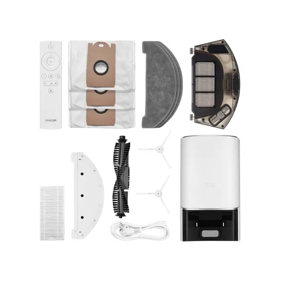 რობოტი მტვერსასრუტი Sencor SRV 9385WH Robotic Vacuum Cleaner, 7 image - TechMall.geრობოტი მტვერსასრუტი Sencor SRV 9385WH Robotic Vacuum Cleaner, 7 image - TechMall.ge ,რობოტი მტვერსასრუტი Sencor SRV 9385WH Robotic Vacuum Cleaner, 7 image - TechMall.ge