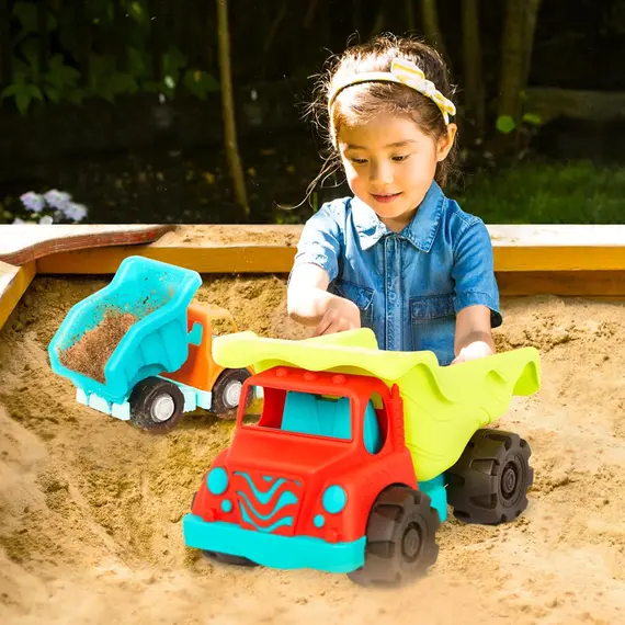 სათამაშო ტრაქტორები Btoys 20" DUMP TRUCK AND SMALLER TRUCK, 2 image - TechMall.geსათამაშო ტრაქტორები Btoys 20" DUMP TRUCK AND SMALLER TRUCK, 2 image - TechMall.ge ,სათამაშო ტრაქტორები Btoys 20" DUMP TRUCK AND SMALLER TRUCK, 2 image - TechMall.ge
