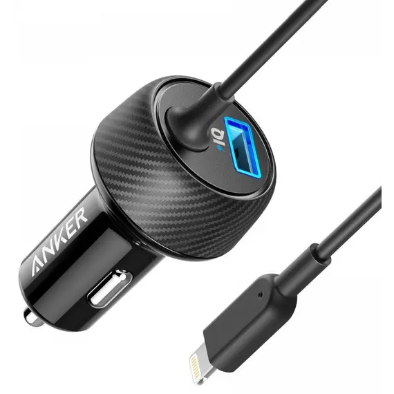 მანქანის დამტენი ANKER - POWERDRIVE 2 ELITE BK A2212011, 2 image - TechMall.geმანქანის დამტენი ANKER - POWERDRIVE 2 ELITE BK A2212011, 2 image - TechMall.ge ,მანქანის დამტენი ANKER - POWERDRIVE 2 ELITE BK A2212011, 2 image - TechMall.ge