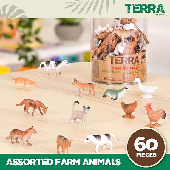 შინაური ცხოველების სათამაშო ნაკრები Terra FARM ANIMALS IN TUBE, 2 image - TechMall.geშინაური ცხოველების სათამაშო ნაკრები Terra FARM ANIMALS IN TUBE, 2 image - TechMall.ge ,შინაური ცხოველების სათამაშო ნაკრები Terra FARM ANIMALS IN TUBE, 2 image - TechMall.ge