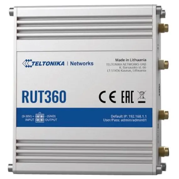 როუტერი Teltonika RUT360000000, 300Mbps, Router, White - TechMall.geროუტერი Teltonika RUT360000000, 300Mbps, Router, White - TechMall.ge ,როუტერი Teltonika RUT360000000, 300Mbps, Router, White - TechMall.ge