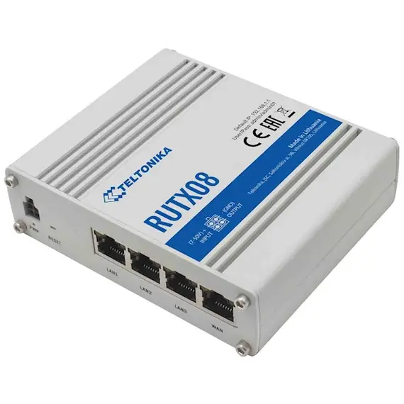 როუტერი Teltonika RUTX08000000, 1000Mbps, Router, White, 2 image - TechMall.geროუტერი Teltonika RUTX08000000, 1000Mbps, Router, White, 2 image - TechMall.ge ,როუტერი Teltonika RUTX08000000, 1000Mbps, Router, White, 2 image - TechMall.ge