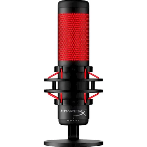 მიკროფონი HyperX 4P5P6AA QuadCast, Microphone, USB, 3.5mm, Black/Red - TechMall.geმიკროფონი HyperX 4P5P6AA QuadCast, Microphone, USB, 3.5mm, Black/Red - TechMall.ge ,მიკროფონი HyperX 4P5P6AA QuadCast, Microphone, USB, 3.5mm, Black/Red - TechMall.ge