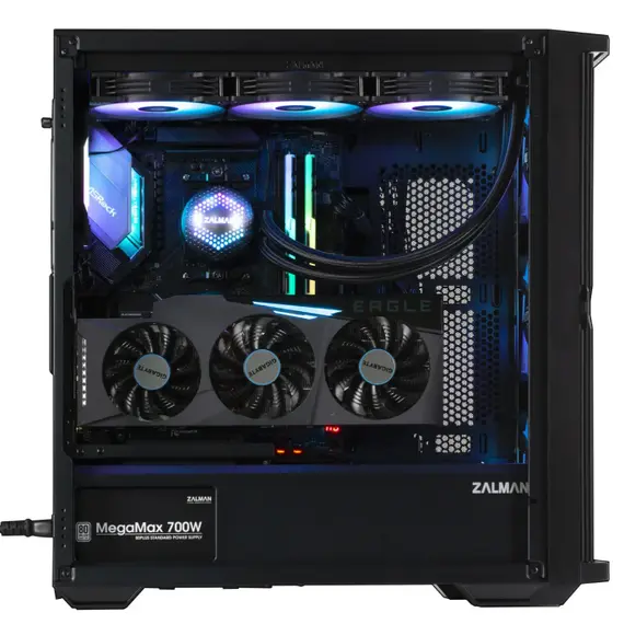 პროცესორის ქეისი Zalman Computer case Z10 PLUS BLACK, without PSU, 2xUSB3.0, 1xUSB Type-C, 3x140mm ARGB fans, 1x120mm ARGB fans, TG Side Panel, EATX, Black, 3 image - TechMall.geპროცესორის ქეისი Zalman Computer case Z10 PLUS BLACK, without PSU, 2xUSB3.0, 1xUSB Type-C, 3x140mm ARGB fans, 1x120mm ARGB fans, TG Side Panel, EATX, Black, 3 image - TechMall.ge ,პროცესორის ქეისი Zalman Computer case Z10 PLUS BLACK, without PSU, 2xUSB3.0, 1xUSB Type-C, 3x140mm ARGB fans, 1x120mm ARGB fans, TG Side Panel, EATX, Black, 3 image - TechMall.ge