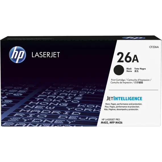 კარტრიჯი HP 26A Black Original LaserJet Toner Cartridge - TechMall.geკარტრიჯი HP 26A Black Original LaserJet Toner Cartridge - TechMall.ge ,კარტრიჯი HP 26A Black Original LaserJet Toner Cartridge - TechMall.ge