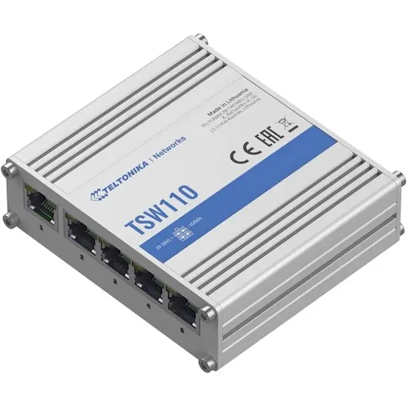 სვიჩი Teltonika TSW110000000, 5-Port Gigabit, PoE + Switch, White, 2 image - TechMall.geსვიჩი Teltonika TSW110000000, 5-Port Gigabit, PoE + Switch, White, 2 image - TechMall.ge ,სვიჩი Teltonika TSW110000000, 5-Port Gigabit, PoE + Switch, White, 2 image - TechMall.ge