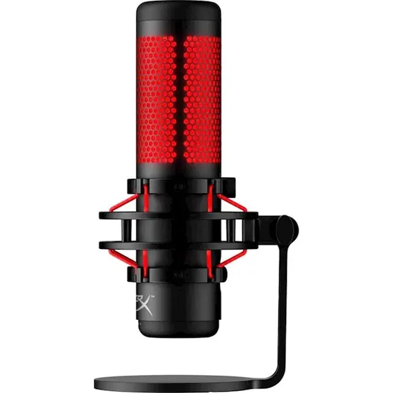 მიკროფონი HyperX 4P5P6AA QuadCast, Microphone, USB, 3.5mm, Black/Red, 2 image - TechMall.geმიკროფონი HyperX 4P5P6AA QuadCast, Microphone, USB, 3.5mm, Black/Red, 2 image - TechMall.ge ,მიკროფონი HyperX 4P5P6AA QuadCast, Microphone, USB, 3.5mm, Black/Red, 2 image - TechMall.ge