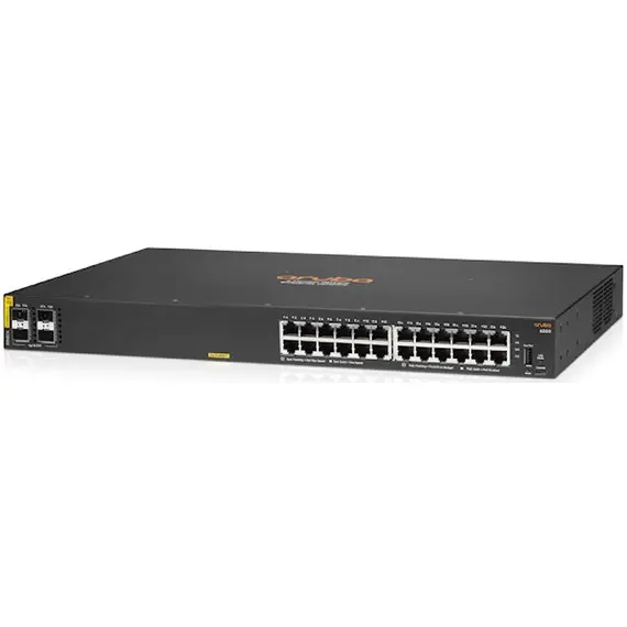 სვიჩი HPE Aruba R8N87A 6000, 24-Port Gigabit, PoE+ Switch, Black, 2 image - TechMall.geსვიჩი HPE Aruba R8N87A 6000, 24-Port Gigabit, PoE+ Switch, Black, 2 image - TechMall.ge ,სვიჩი HPE Aruba R8N87A 6000, 24-Port Gigabit, PoE+ Switch, Black, 2 image - TechMall.ge