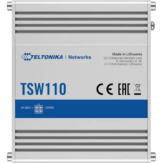 სვიჩი Teltonika TSW110000000, 5-Port Gigabit, PoE + Switch, White - TechMall.geსვიჩი Teltonika TSW110000000, 5-Port Gigabit, PoE + Switch, White - TechMall.ge ,სვიჩი Teltonika TSW110000000, 5-Port Gigabit, PoE + Switch, White - TechMall.ge
