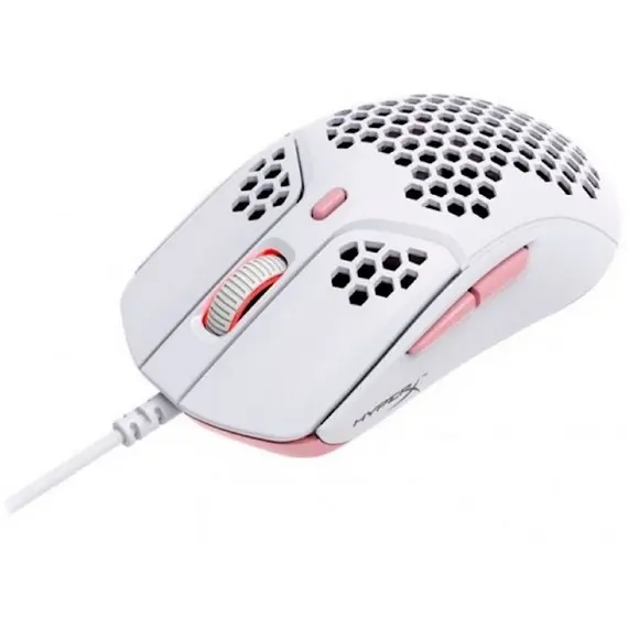 მაუსი HyperX 4P5E4AA Pulsefire Haste, Wired, USB, Gaming Mouse, Pink/White, 3 image - TechMall.geმაუსი HyperX 4P5E4AA Pulsefire Haste, Wired, USB, Gaming Mouse, Pink/White, 3 image - TechMall.ge ,მაუსი HyperX 4P5E4AA Pulsefire Haste, Wired, USB, Gaming Mouse, Pink/White, 3 image - TechMall.ge