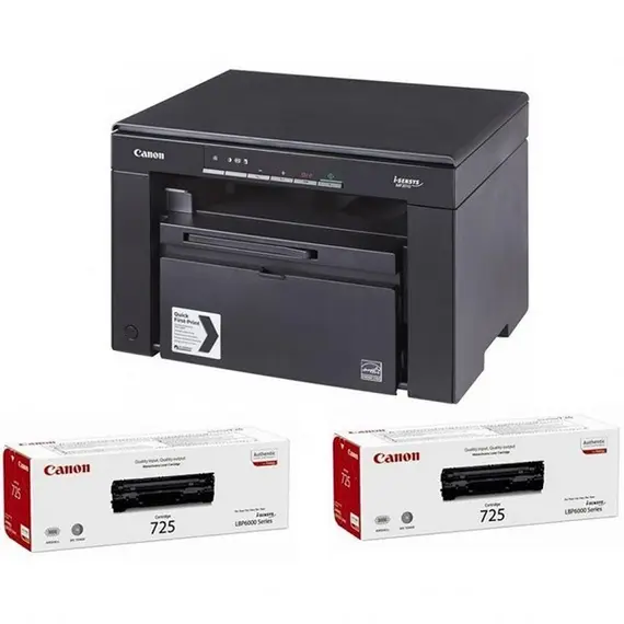 ლაზერული პრინტერი Canon i-SENSYS MF3010 18PPM 5252B034AA + 2 ცალი ორიგინალი კარტრიჯი, 3 image - TechMall.geლაზერული პრინტერი Canon i-SENSYS MF3010 18PPM 5252B034AA + 2 ცალი ორიგინალი კარტრიჯი, 3 image - TechMall.ge ,ლაზერული პრინტერი Canon i-SENSYS MF3010 18PPM 5252B034AA + 2 ცალი ორიგინალი კარტრიჯი, 3 image - TechMall.ge