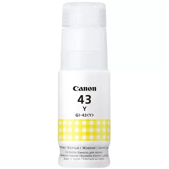 მელანი Canon GI-43 Yellow - 4689C001AA - TechMall.geმელანი Canon GI-43 Yellow - 4689C001AA - TechMall.ge ,მელანი Canon GI-43 Yellow - 4689C001AA - TechMall.ge