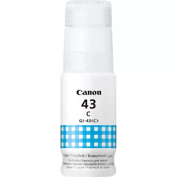 მელანი Canon GI-43 CYAN - 4672C001AA - TechMall.geმელანი Canon GI-43 CYAN - 4672C001AA - TechMall.ge ,მელანი Canon GI-43 CYAN - 4672C001AA - TechMall.ge
