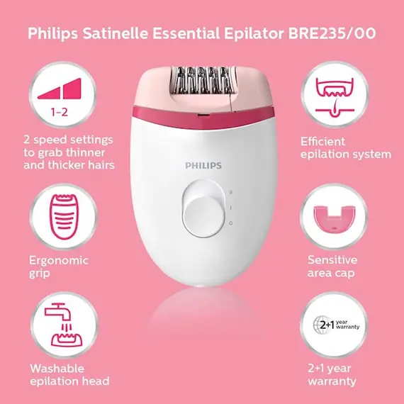 ეპილატორი PHILIPS BRE235/00, 3 image - TechMall.geეპილატორი PHILIPS BRE235/00, 3 image - TechMall.ge ,ეპილატორი PHILIPS BRE235/00, 3 image - TechMall.ge