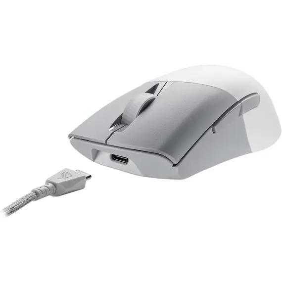 მაუსი Asus ROG Keris Wireless Aimpoint White 36000 DPI Gaming Mouse, 4 image - TechMall.geმაუსი Asus ROG Keris Wireless Aimpoint White 36000 DPI Gaming Mouse, 4 image - TechMall.ge ,მაუსი Asus ROG Keris Wireless Aimpoint White 36000 DPI Gaming Mouse, 4 image - TechMall.ge
