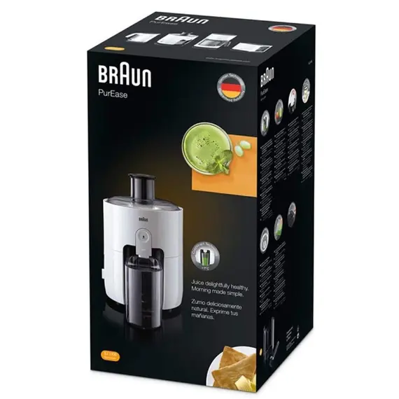 წვენსაწური BRAUN - SJ3100WH, 5 image - TechMall.geწვენსაწური BRAUN - SJ3100WH, 5 image - TechMall.ge ,წვენსაწური BRAUN - SJ3100WH, 5 image - TechMall.ge