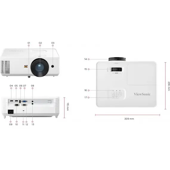 პროექტორი ViewSonic PA700X 4,500 ANSI Lumens XGA Business/Education Projector, 8 image - TechMall.geპროექტორი ViewSonic PA700X 4,500 ANSI Lumens XGA Business/Education Projector, 8 image - TechMall.ge ,პროექტორი ViewSonic PA700X 4,500 ANSI Lumens XGA Business/Education Projector, 8 image - TechMall.ge