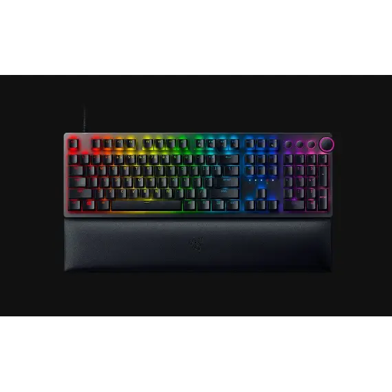 კლავიატურა Razer Huntsman V2 RGB 108key Red Switch USB EN, Black, 2 image - TechMall.geკლავიატურა Razer Huntsman V2 RGB 108key Red Switch USB EN, Black, 2 image - TechMall.ge ,კლავიატურა Razer Huntsman V2 RGB 108key Red Switch USB EN, Black, 2 image - TechMall.ge