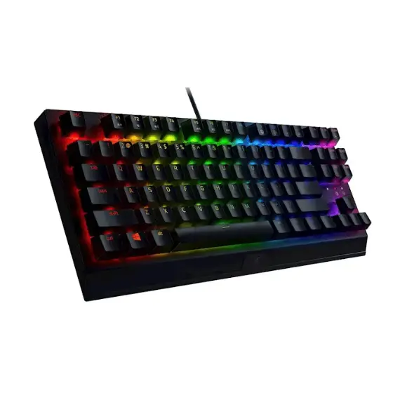 კლავიატურა Razer BlackWidow V3 TKL RGB 94key Green Switch USB EN Black, 3 image - TechMall.geკლავიატურა Razer BlackWidow V3 TKL RGB 94key Green Switch USB EN Black, 3 image - TechMall.ge ,კლავიატურა Razer BlackWidow V3 TKL RGB 94key Green Switch USB EN Black, 3 image - TechMall.ge