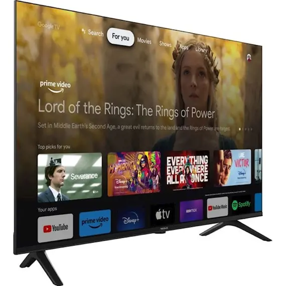 ტელევიზორი Tesla 43E635SUS, 43", 4K UHD, Smart TV, Android TV, USB, HDMI, LAN, BT, WIFI, Black/Silver, 2 image - TechMall.geტელევიზორი Tesla 43E635SUS, 43", 4K UHD, Smart TV, Android TV, USB, HDMI, LAN, BT, WIFI, Black/Silver, 2 image - TechMall.ge ,ტელევიზორი Tesla 43E635SUS, 43", 4K UHD, Smart TV, Android TV, USB, HDMI, LAN, BT, WIFI, Black/Silver, 2 image - TechMall.ge