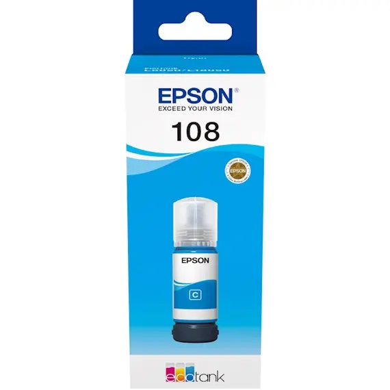 კარტრიჯის მელანი Epson 108 C13T09C24A, 7200P, Ink Cartridge, Cyan - TechMall.geკარტრიჯის მელანი Epson 108 C13T09C24A, 7200P, Ink Cartridge, Cyan - TechMall.ge ,კარტრიჯის მელანი Epson 108 C13T09C24A, 7200P, Ink Cartridge, Cyan - TechMall.ge