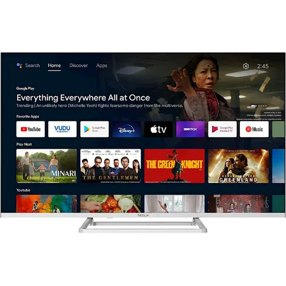 ტელევიზორი Tesla 50E635SUS, 50", 4K UHD, Android TV, USB, HDMI, LAN, BT, WIFI, Black/Silver - TechMall.geტელევიზორი Tesla 50E635SUS, 50", 4K UHD, Android TV, USB, HDMI, LAN, BT, WIFI, Black/Silver - TechMall.ge ,ტელევიზორი Tesla 50E635SUS, 50", 4K UHD, Android TV, USB, HDMI, LAN, BT, WIFI, Black/Silver - TechMall.ge