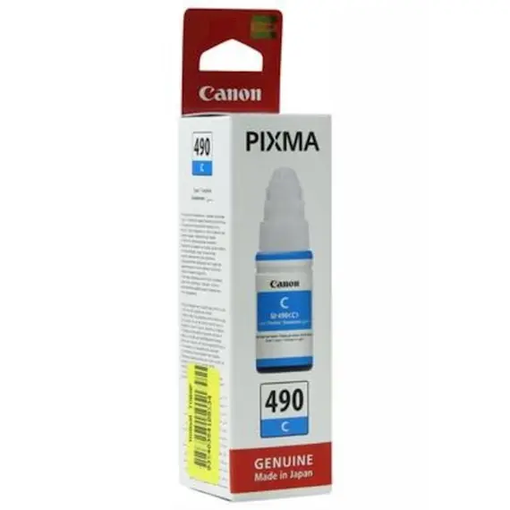 კარტრიჯი Canon INK GI-490 C G1400-2400-3400, 2 image - TechMall.geკარტრიჯი Canon INK GI-490 C G1400-2400-3400, 2 image - TechMall.ge ,კარტრიჯი Canon INK GI-490 C G1400-2400-3400, 2 image - TechMall.ge