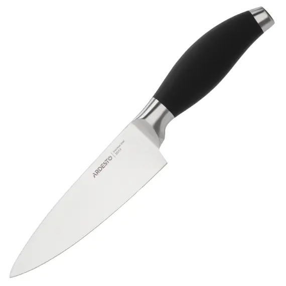 სამზარეულოს დანა Ardesto Chef knife Gemini 15,2 cm, black, s/s, plasticic - TechMall.geსამზარეულოს დანა Ardesto Chef knife Gemini 15,2 cm, black, s/s, plasticic - TechMall.ge ,სამზარეულოს დანა Ardesto Chef knife Gemini 15,2 cm, black, s/s, plasticic - TechMall.ge