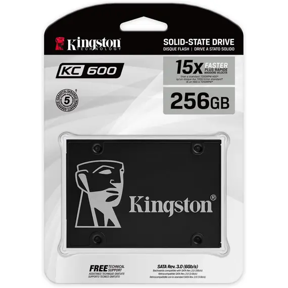 მყარი დისკი Kingston SSD 2.5" 256GB SATA KC600, 4 image - TechMall.geმყარი დისკი Kingston SSD 2.5" 256GB SATA KC600, 4 image - TechMall.ge ,მყარი დისკი Kingston SSD 2.5" 256GB SATA KC600, 4 image - TechMall.ge