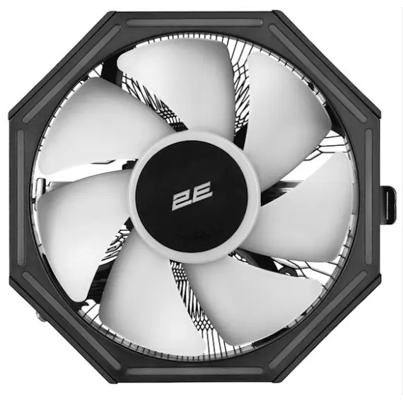 ქულერი 2E Gaming CPU cooling system Air Cool AC120ZP RGB, LGA1700, 1200, 115X, 775, AM5, AM4, AM3, AM3+, AM2, AM2+, FM2, FM1, 4pin RGB, TDP 95W, 3 image - TechMall.geქულერი 2E Gaming CPU cooling system Air Cool AC120ZP RGB, LGA1700, 1200, 115X, 775, AM5, AM4, AM3, AM3+, AM2, AM2+, FM2, FM1, 4pin RGB, TDP 95W, 3 image - TechMall.ge ,ქულერი 2E Gaming CPU cooling system Air Cool AC120ZP RGB, LGA1700, 1200, 115X, 775, AM5, AM4, AM3, AM3+, AM2, AM2+, FM2, FM1, 4pin RGB, TDP 95W, 3 image - TechMall.ge