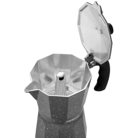 ყავის მადუღარა Ardesto Coffee Maker Gemini Molise, 6 cups, grey, aluminum, 4 image - TechMall.geყავის მადუღარა Ardesto Coffee Maker Gemini Molise, 6 cups, grey, aluminum, 4 image - TechMall.ge ,ყავის მადუღარა Ardesto Coffee Maker Gemini Molise, 6 cups, grey, aluminum, 4 image - TechMall.ge