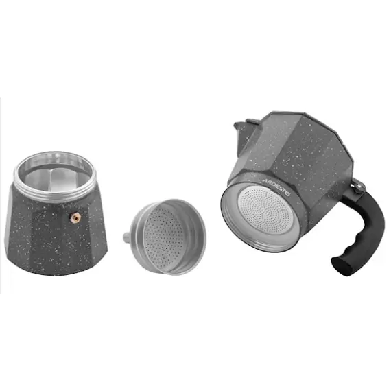 Coffee maker Ardesto Coffee Maker Gemini Molise, 3 cups, gray, aluminum, 4 image - TechMall.geCoffee maker Ardesto Coffee Maker Gemini Molise, 3 cups, gray, aluminum, 4 image - TechMall.ge ,Coffee maker Ardesto Coffee Maker Gemini Molise, 3 cups, gray, aluminum, 4 image - TechMall.ge