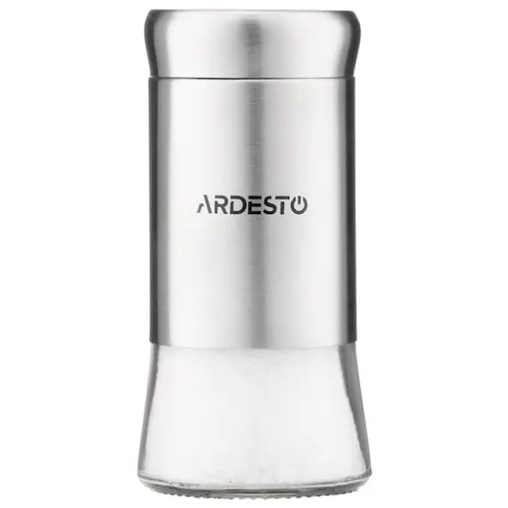 სამარილე და საპილპილე Ardesto Spices Shakers Set Gemini, 2 pcs, stainless steel, glass, 2 image - TechMall.geსამარილე და საპილპილე Ardesto Spices Shakers Set Gemini, 2 pcs, stainless steel, glass, 2 image - TechMall.ge ,სამარილე და საპილპილე Ardesto Spices Shakers Set Gemini, 2 pcs, stainless steel, glass, 2 image - TechMall.ge