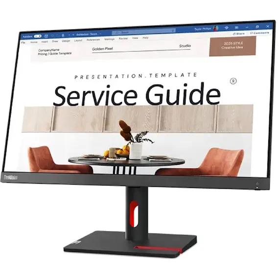 მონიტორი Lenovo 63DEKAT3EU ThinkVision S24i-30, 23.8", Monitor, FHD, IPS, HDMI, VGA, Black, 2 image - TechMall.geმონიტორი Lenovo 63DEKAT3EU ThinkVision S24i-30, 23.8", Monitor, FHD, IPS, HDMI, VGA, Black, 2 image - TechMall.ge ,მონიტორი Lenovo 63DEKAT3EU ThinkVision S24i-30, 23.8", Monitor, FHD, IPS, HDMI, VGA, Black, 2 image - TechMall.ge